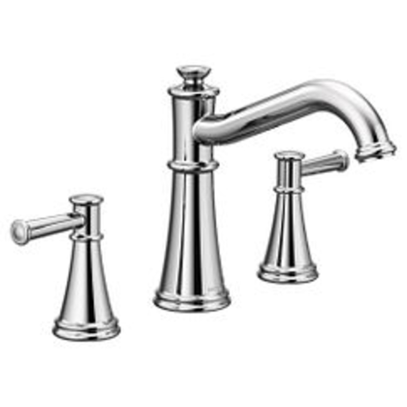 MOEN T9023 Belfield  Two-Handle Roman Tub Faucet In Chrome