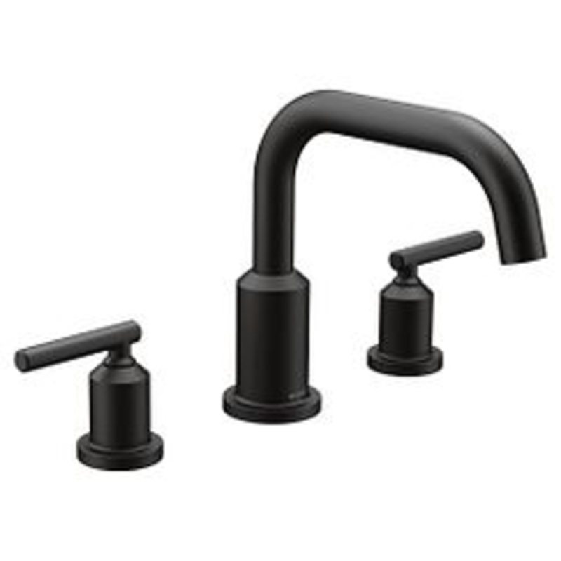 MOEN T961BL Gibson  Two-Handle Roman Tub Faucet In Matte Black