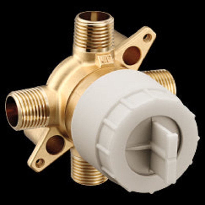 MOEN U140CI M-CORE M-Core 4 Port 1/2" Crimp Ring Pex With Cc/Ips Tub Connection Includes Stops