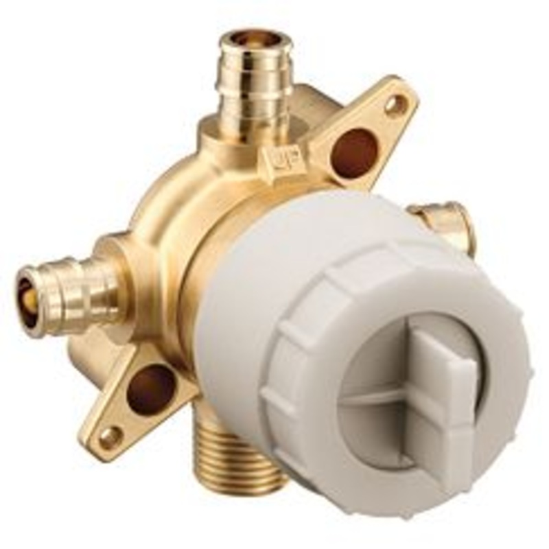 MOEN U140CX M-CORE M-Core 4 Port 1/2" Cold Exp Pex With Cc/Ips Tub Connection Includes Stops
