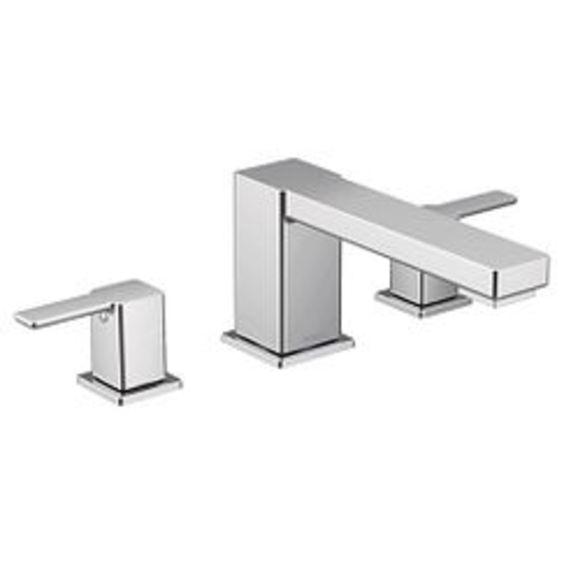 MOEN TS913 90 Degree  Two-Handle Roman Tub Faucet In Chrome