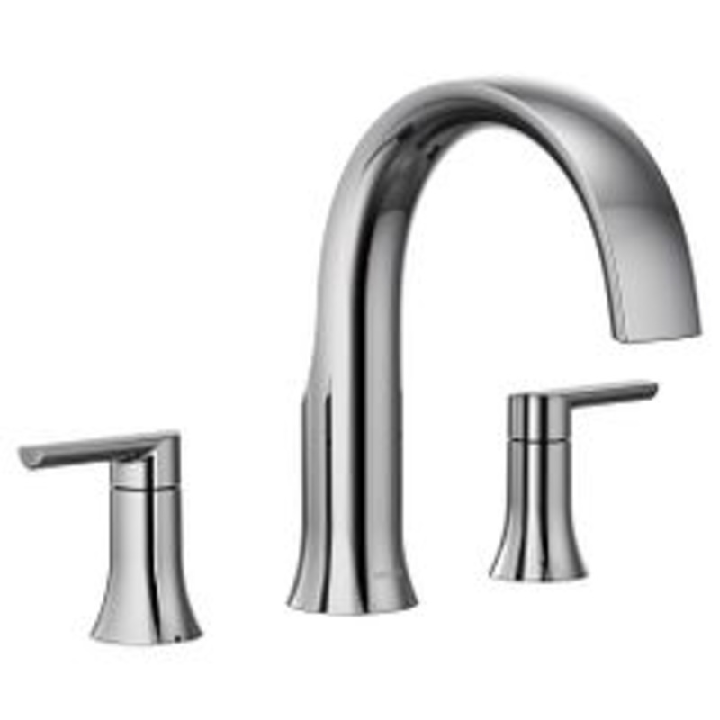 MOEN TS983 Doux  Two-Handle Roman Tub Faucet In Chrome