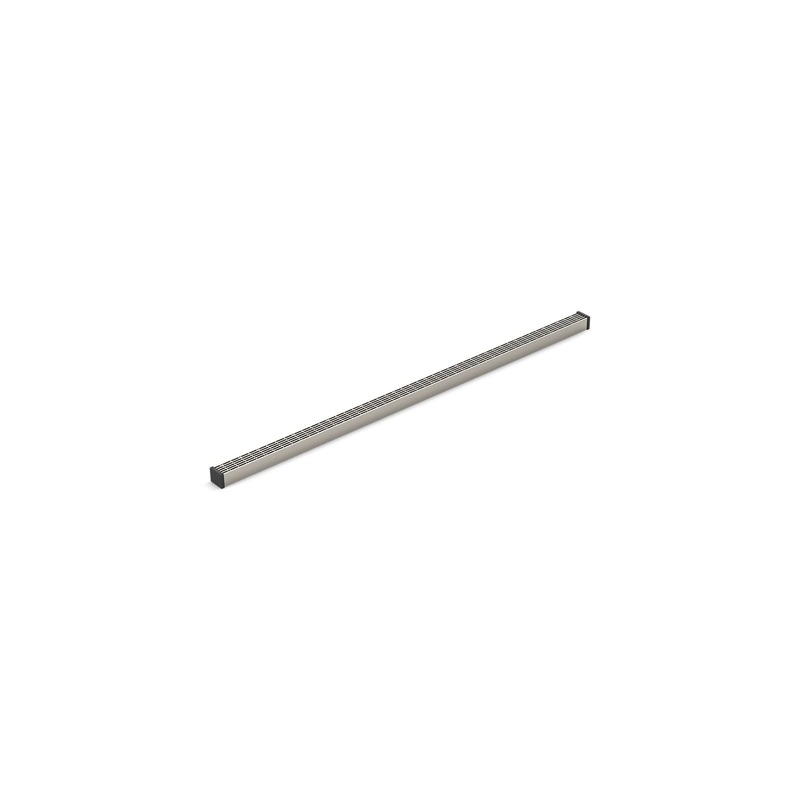 KOHLER K-80654-BNK 2-1/2" X 48" Linear Drain Grate With Lattice Pattern In Anodized Brushed Nickel