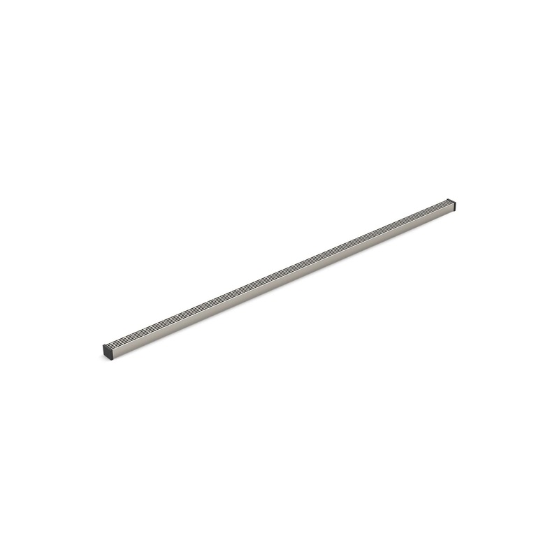 KOHLER K-80657-BNK 1-1/4" X 48" Linear Drain Grate With Lattice Pattern In Anodized Brushed Nickel