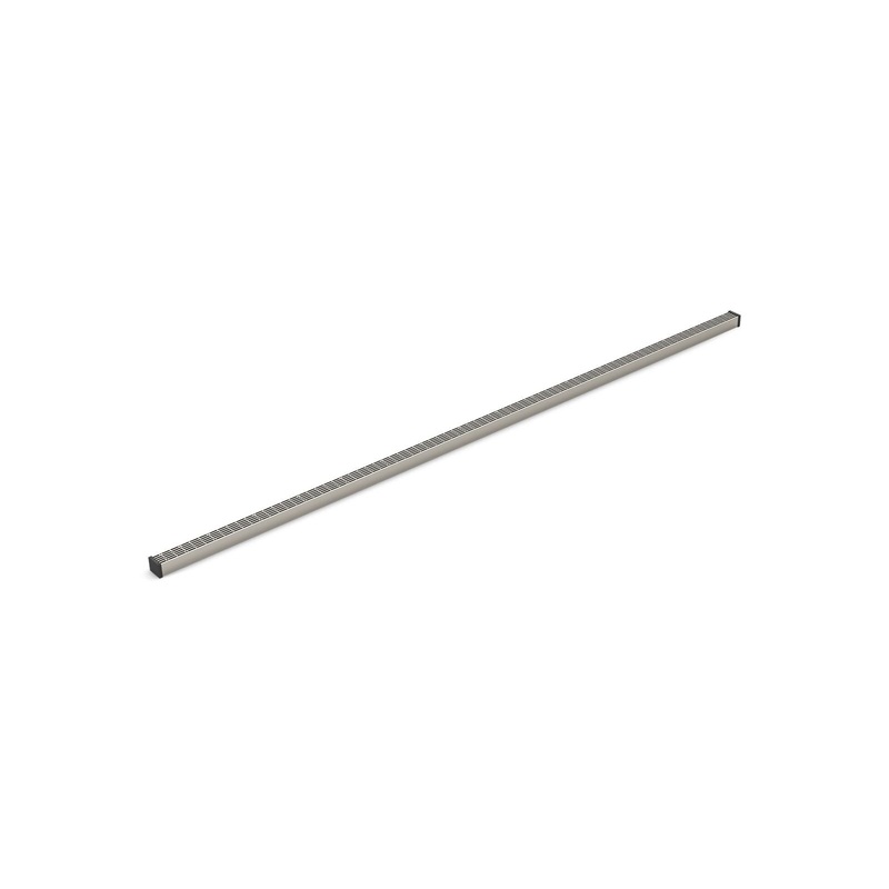 KOHLER K-80658-BNK 1-1/4" X 60" Linear Drain Grate With Lattice Pattern In Anodized Brushed Nickel