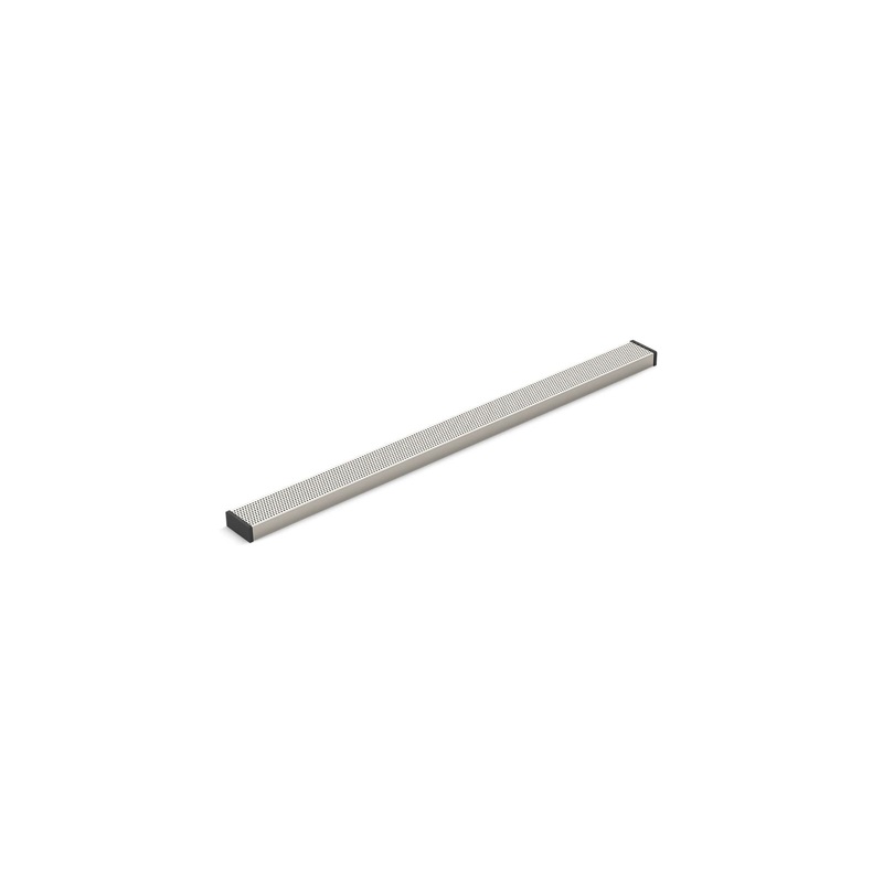 KOHLER K-80659-BNK 2-1/2" X 36" Linear Drain Grate With Perforated Pattern In Anodized Brushed Nickel
