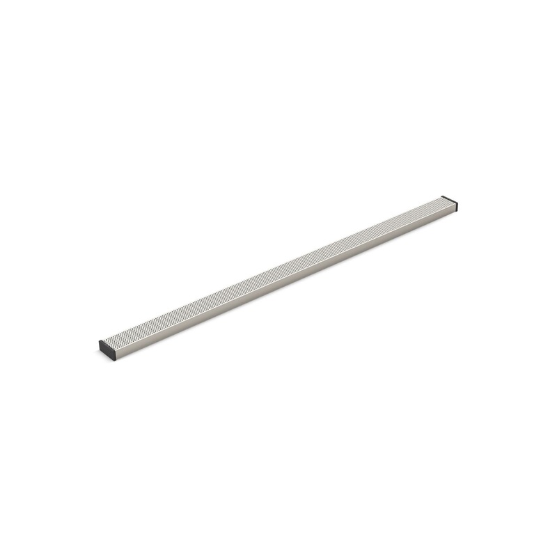 KOHLER K-80660-BNK 2-1/2" X 48" Linear Drain Grate With Perforated Pattern In Anodized Brushed Nickel