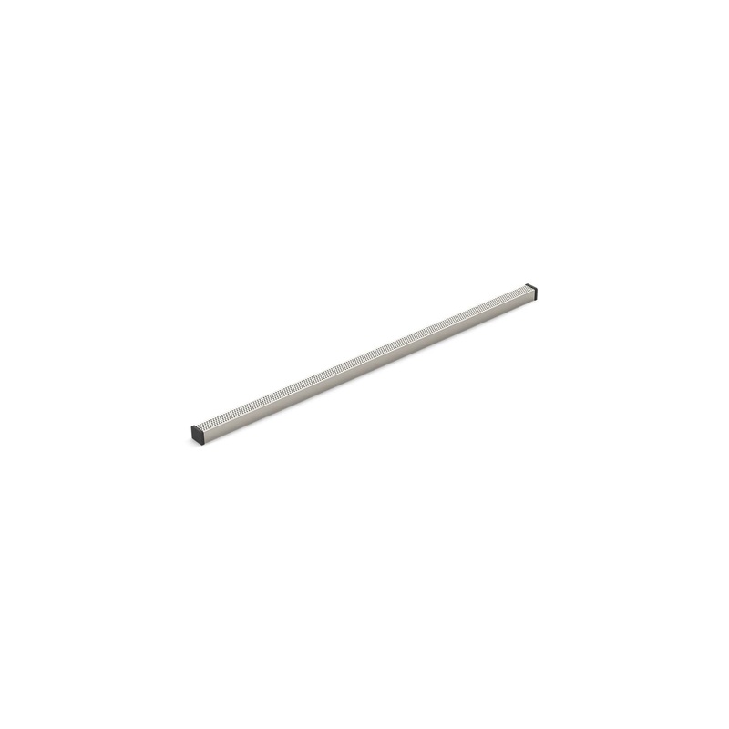KOHLER K-80662-BNK 1-1/4" X 36" Linear Drain Grate With Perforated Pattern In Anodized Brushed Nickel