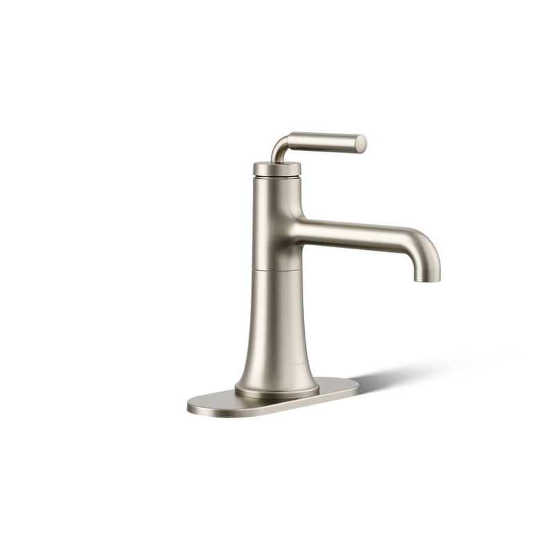 KOHLER K-27415-4-BN Tone Single-Handle Bathroom Sink Faucet, 1.2 Gpm In Vibrant Brushed Nickel