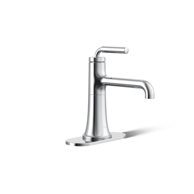 KOHLER K-27415-4-CP Tone Single-Handle Bathroom Sink Faucet, 1.2 Gpm In Polished Chrome