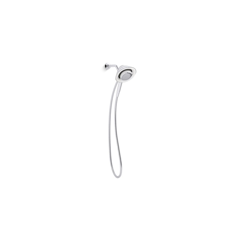 KOHLER K-28241-GKE-CP Moxie Single-Function Handshower And Wireless Speaker, 1.75 Gpm In Polished Chrome