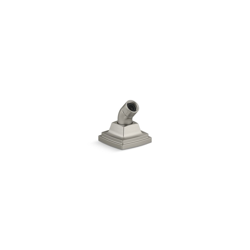 KOHLER K-29477-BN Riff Deck-Mount Handshower Holder With Hose In Vibrant Brushed Nickel