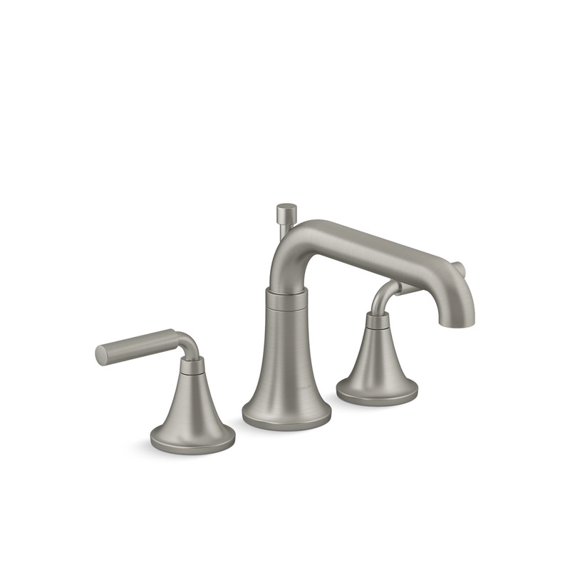 KOHLER K-T26440-4-BN Tone Deck-Mount Bath Faucet Trim With Diverter In Vibrant Brushed Nickel