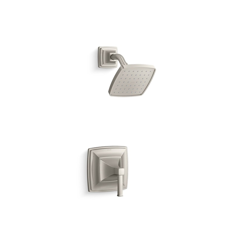KOHLER K-TS27404-4-BN Riff Rite-Temp Shower Trim Kit, 2.5 Gpm In Vibrant Brushed Nickel