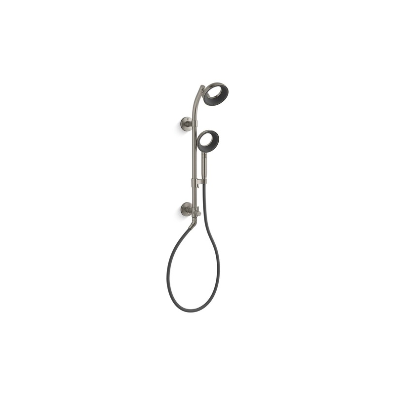 KOHLER K-21026-BN Statement Ves Shower Column Kit, 1.5 Gpm In Vibrant Brushed Nickel
