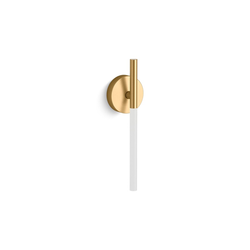 KOHLER K-23463-SCLED-2GL Components One-Light Led Sconce In Brushed Moderne Brass