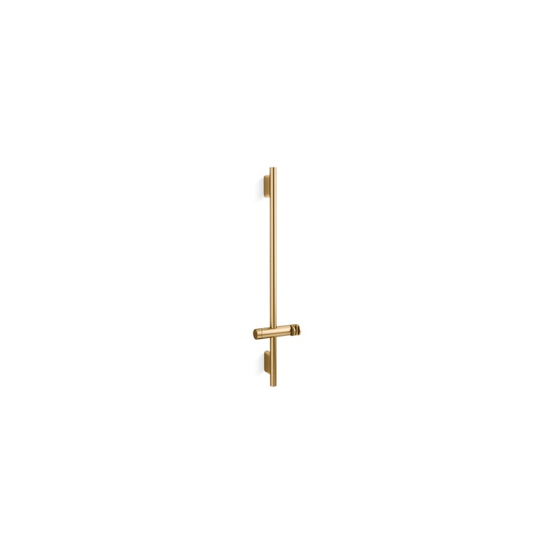 KOHLER K-26312-2MB Statement 32-1/8" Slidebar In Vibrant Brushed Moderne Brass