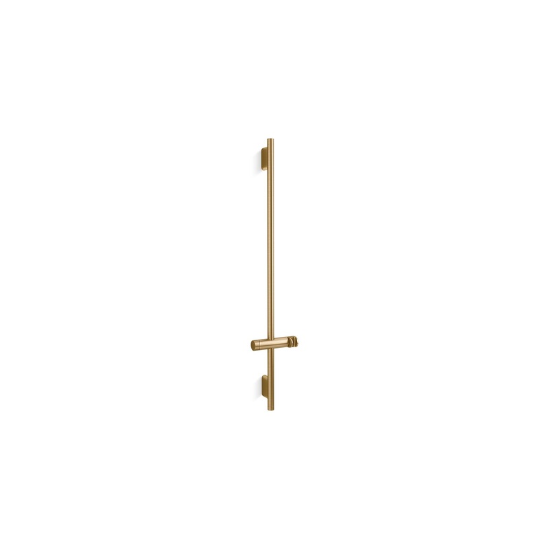 KOHLER K-26313-2MB Statement 40" Slidebar In Vibrant Brushed Moderne Brass