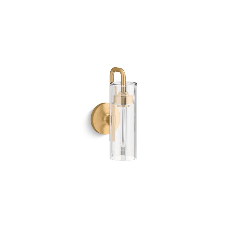 KOHLER K-27262-SC01-2GL Purist One-Light Sconce In Brushed Moderne Brass