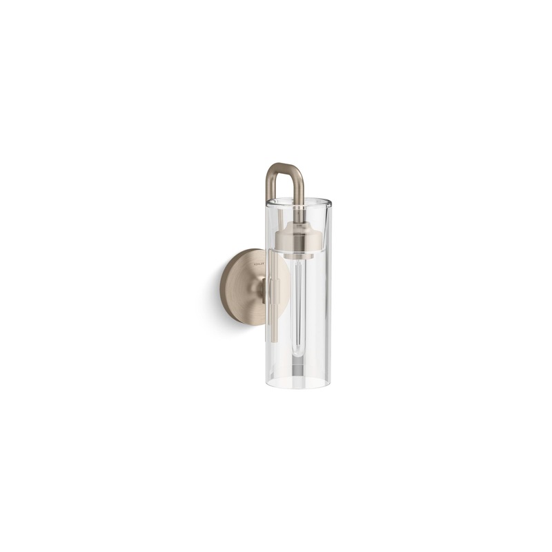KOHLER K-27262-SC01-BVL Purist One-Light Sconce In Brushed Bronze