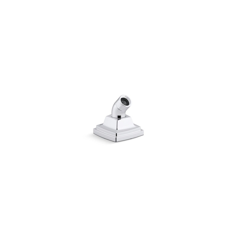 KOHLER K-29477-CP Riff Deck-Mount Handshower Holder With Hose In Polished Chrome