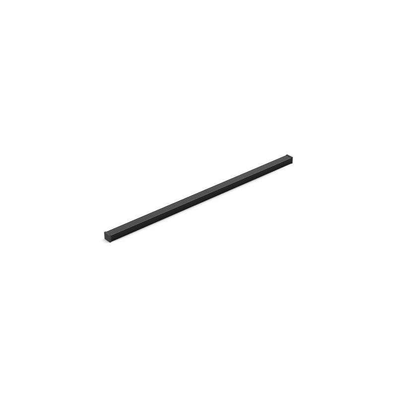 KOHLER K-80656-BL 1-1/4" X 36" Linear Drain Grate With Lattice Pattern In Matte Black