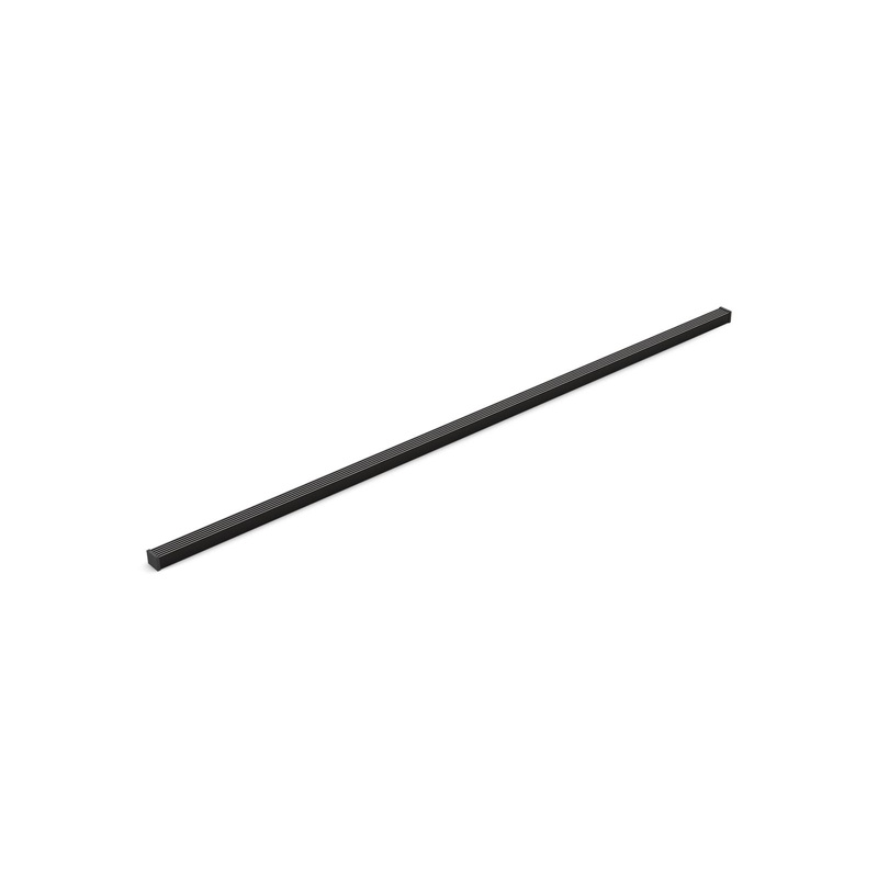 KOHLER K-80658-BL 1-1/4" X 60" Linear Drain Grate With Lattice Pattern In Matte Black