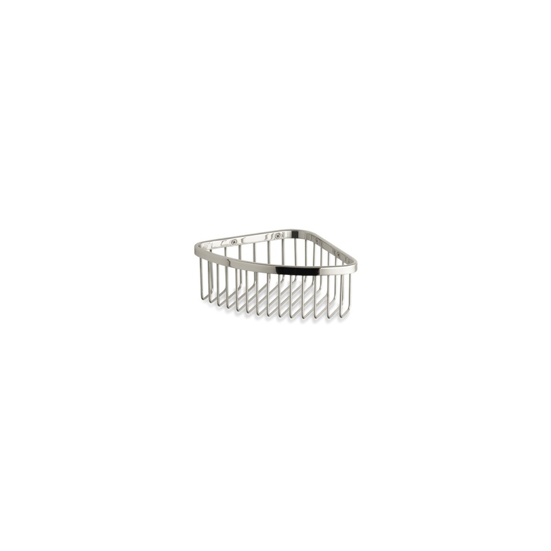 KOHLER K-1896-SN Medium Shower Basket In Vibrant Polished Nickel