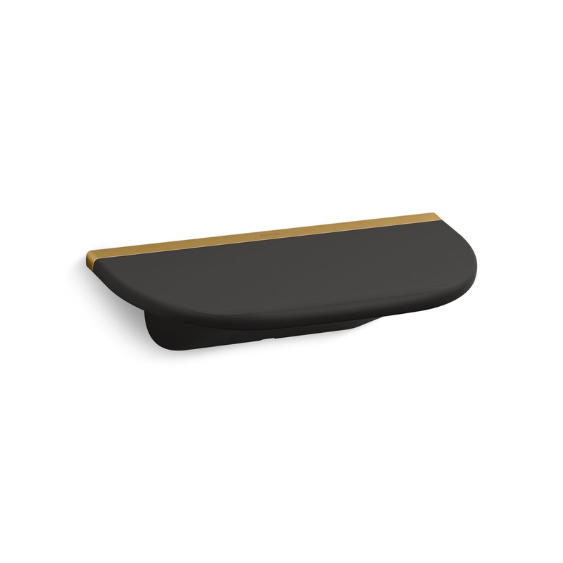KOHLER K-26306-2MB Statement Foot Ledge In Vibrant Brushed Moderne Brass