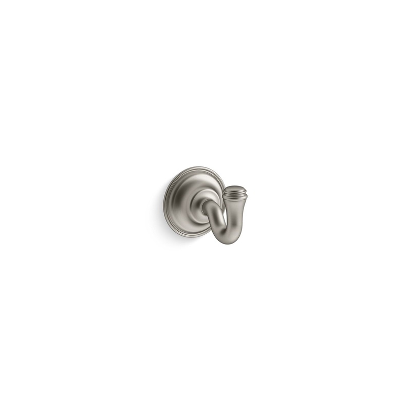 KOHLER K-26500-BN Eclectic Robe Hook In Vibrant Brushed Nickel