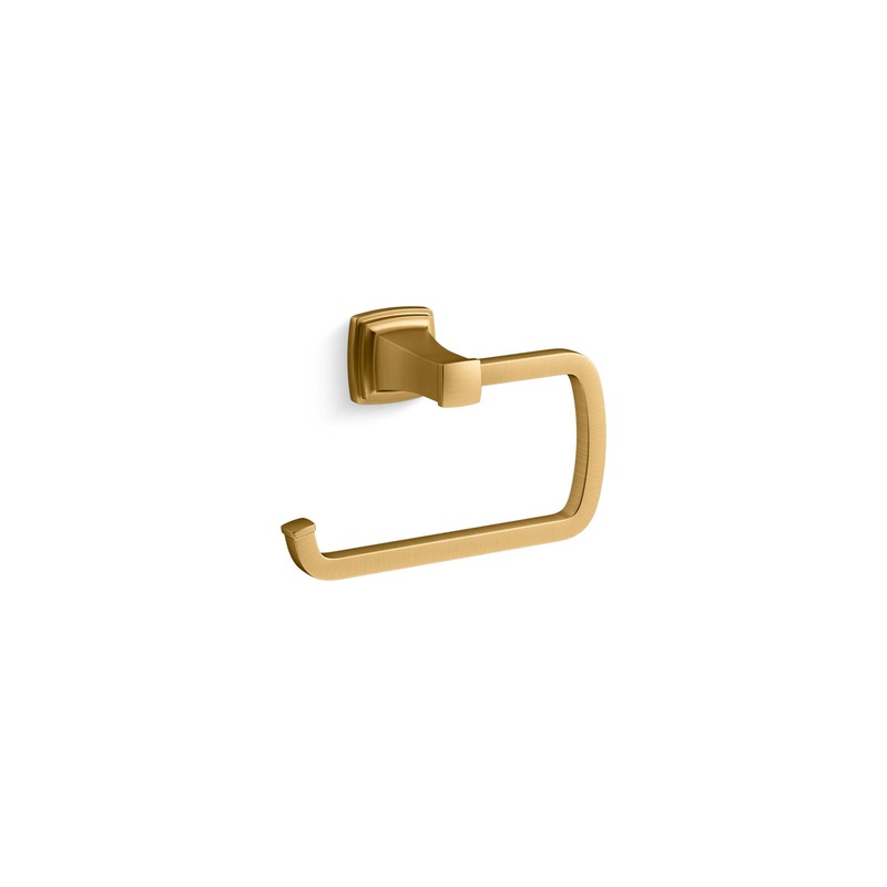 KOHLER K-27412-2MB Riff Towel Ring In Vibrant Brushed Moderne Brass