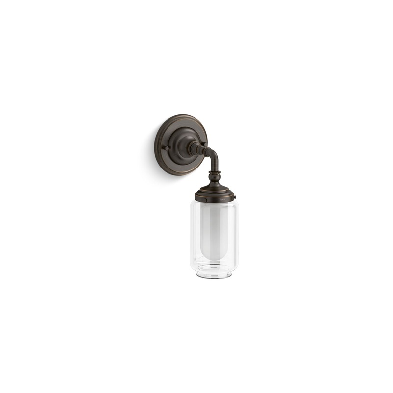 KOHLER K-72584-BZL Artifacts One-Light Sconce In Oil-Rubbed Bronze