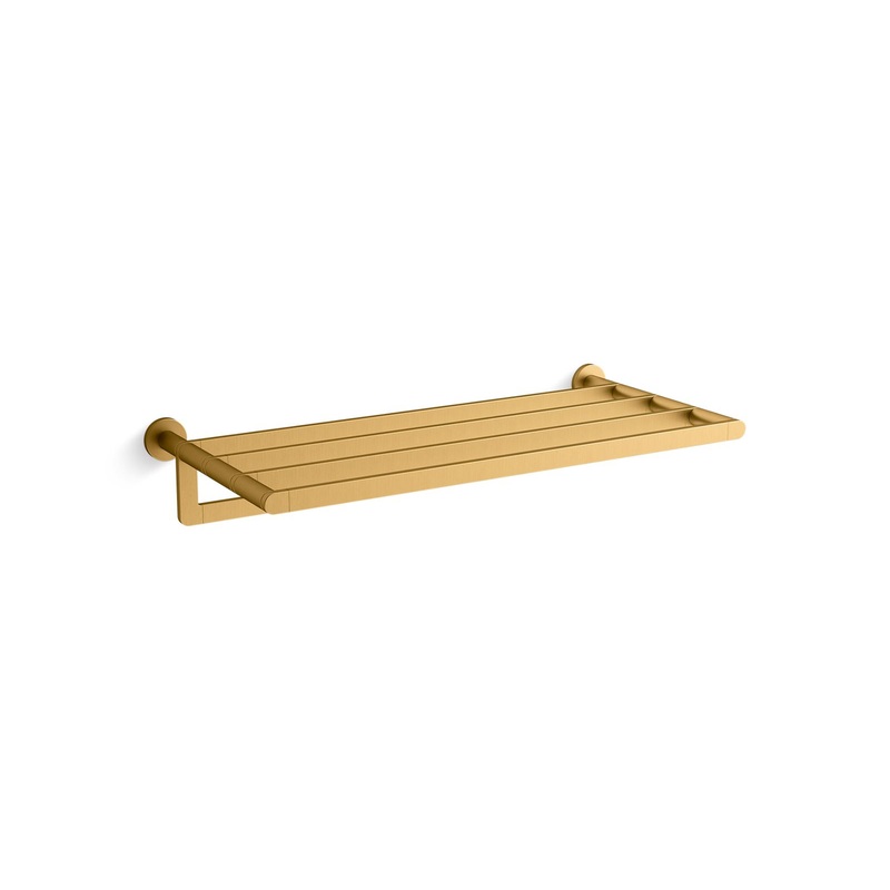 KOHLER K-73157-2MB Composed Hotelier In Vibrant Brushed Moderne Brass