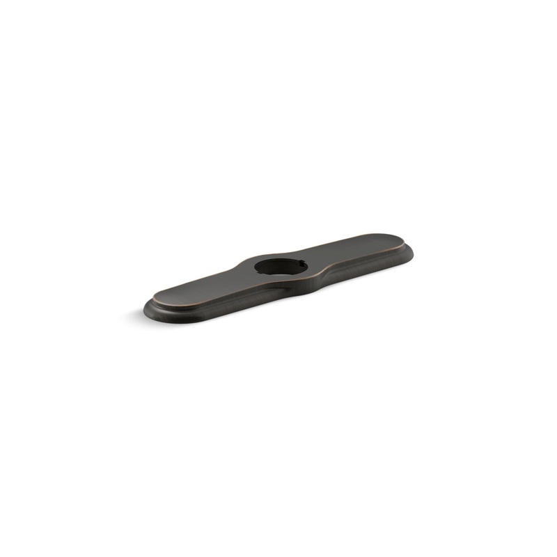 KOHLER K-99272-2BZ 3-Hole Kitchen Faucet Escutcheon In Oil-Rubbed Bronze