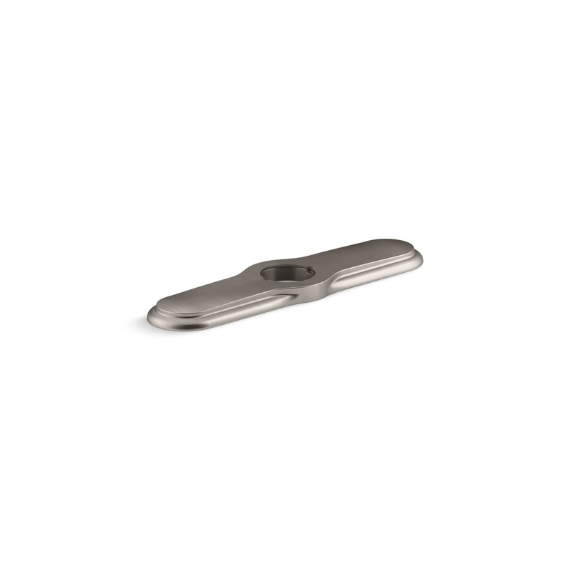 KOHLER K-99272-VS 3-Hole Kitchen Faucet Escutcheon In Vibrant Stainless