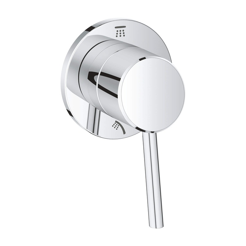 GROHE 29108001 Concetto Chrome 2-Way Diverter Trim