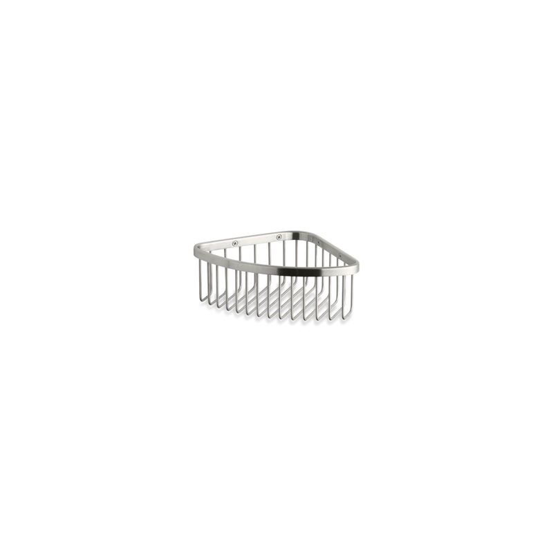 KOHLER K-1896-BS Medium Shower Basket In Brushed Stainless