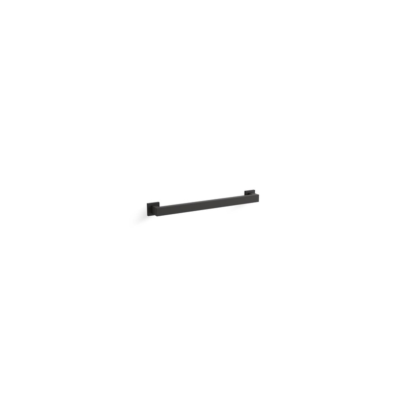 KOHLER K-23294-BL Square 18" Grab Bar In Matte Black