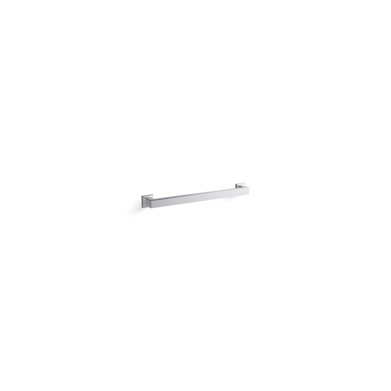 KOHLER K-23294-CP Square 18" Grab Bar In Polished Chrome