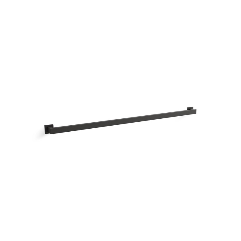 KOHLER K-23297-BL Square 42" Grab Bar In Matte Black