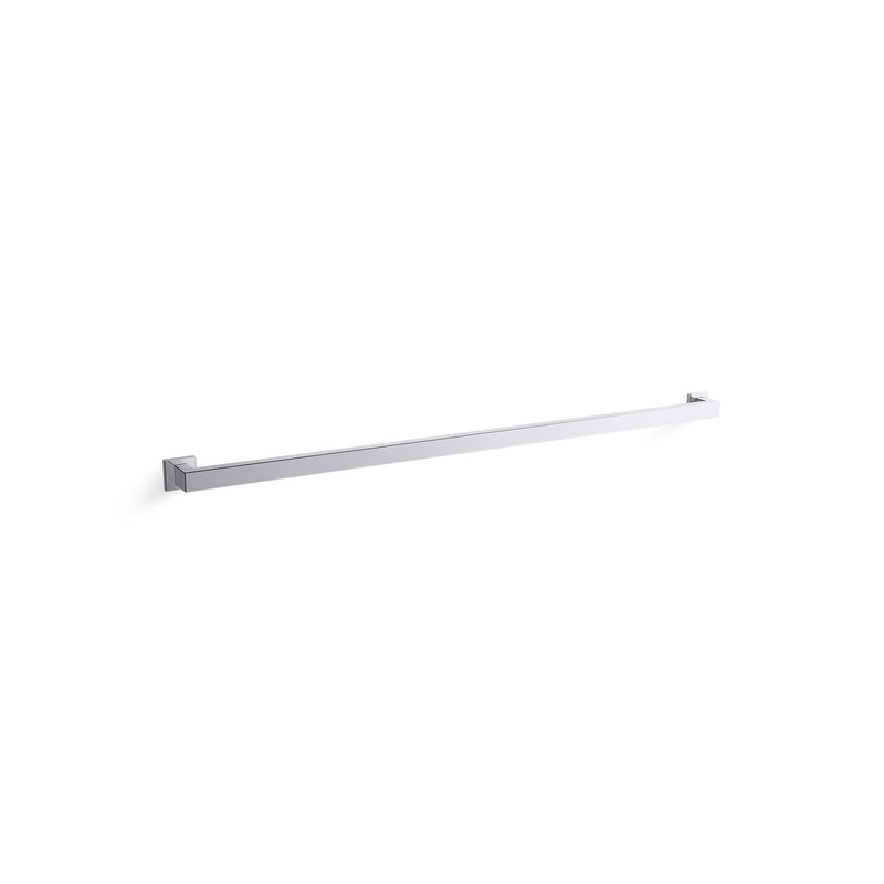 KOHLER K-23297-CP Square 42" Grab Bar In Polished Chrome