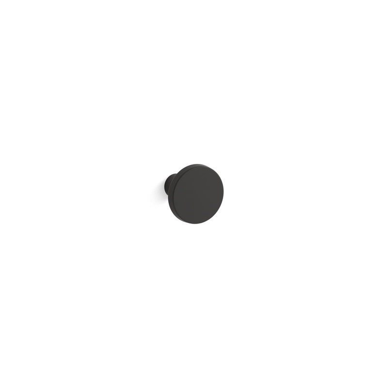 KOHLER K-24437-BL Tone Cabinet Knob In Matte Black