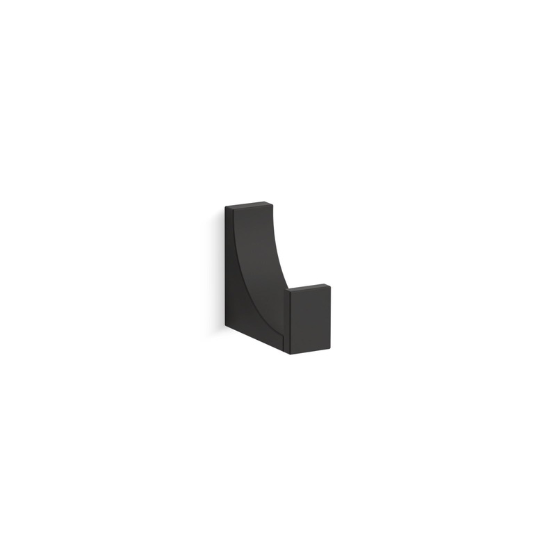 KOHLER K-26569-BL Minimal Robe Hook In Matte Black