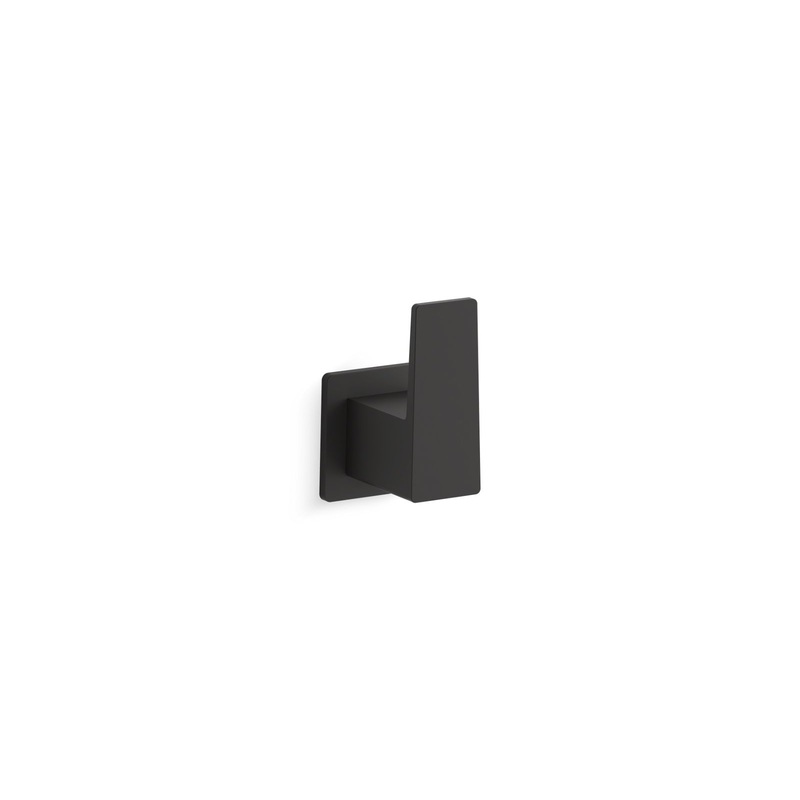KOHLER K-26636-BL Honesty Robe Hook In Matte Black