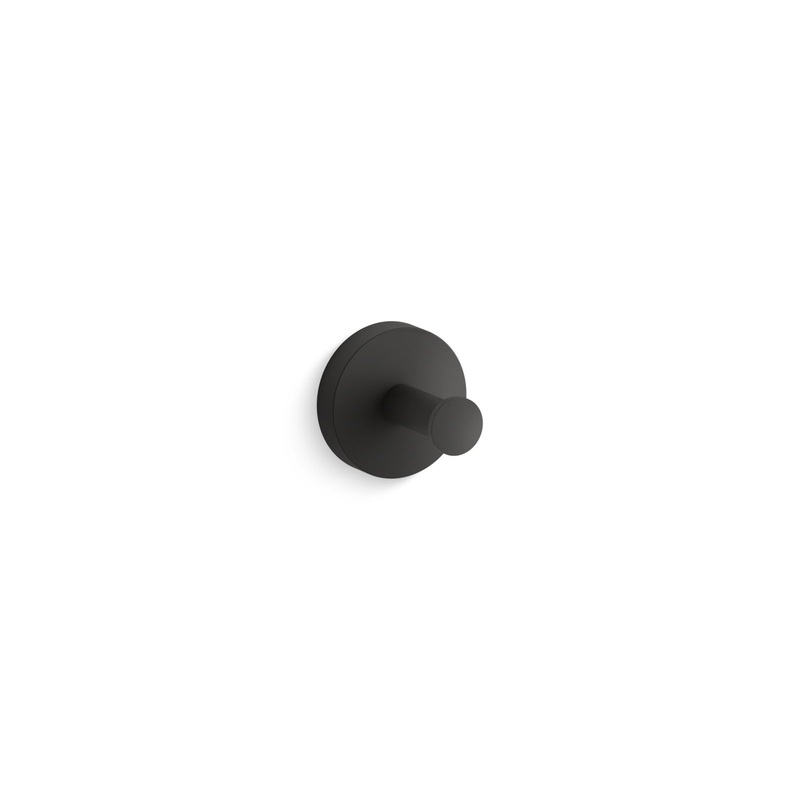 KOHLER K-27290-BL Elate Robe Hook In Matte Black