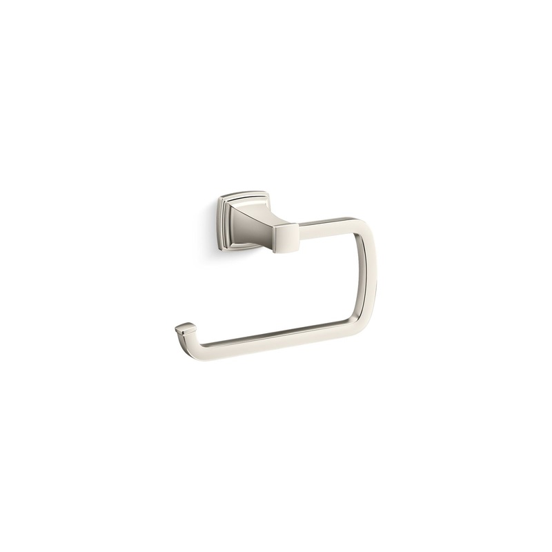 KOHLER K-27412-SN Riff Towel Ring In Vibrant Polished Nickel