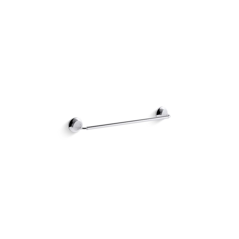 KOHLER K-27425-CP Tone 18" Towel Bar In Polished Chrome