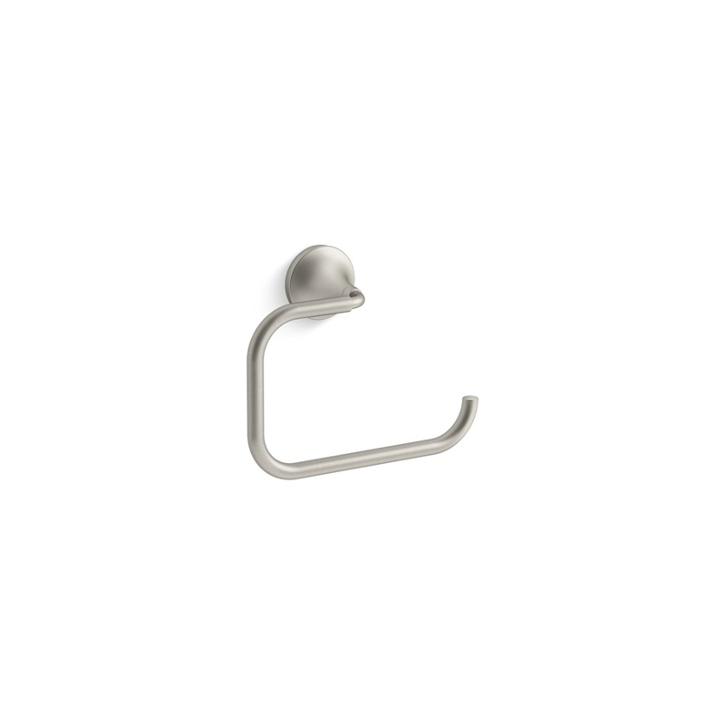 KOHLER K-27428-BN Tone Towel Ring In Vibrant Brushed Nickel