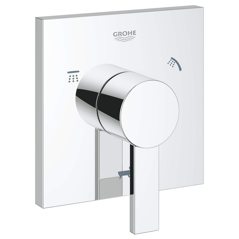 GROHE 19591000 Allure Chrome 3-Way Diverter Trim