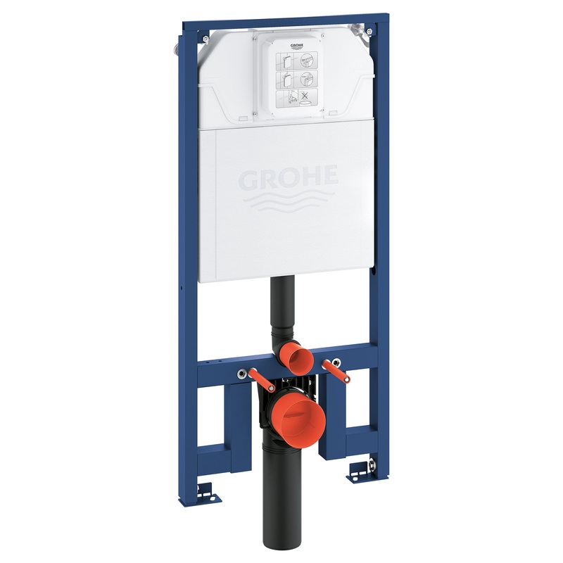 GROHE 39688000 Rapid Sl Rapid SL Slim 2 x 4 In-Wall Carrier for Toilet